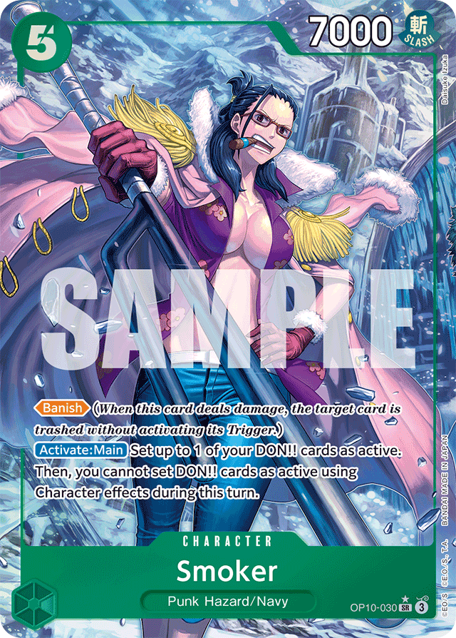 Smoker - OP10-030 - Super Rare (Alternate Art) - Royal Blood