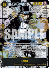 Sabo - OP04-083 - Super Rare (Non Textured Manga Alt Art) - Kingdoms of Intrigue