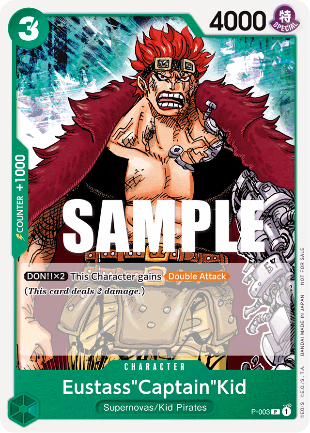Eustass"Captain"Kid - P-003 - Promo - Promos