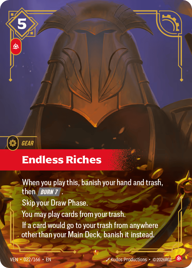 Endless Riches - 022/166 - Epic - Vendetta