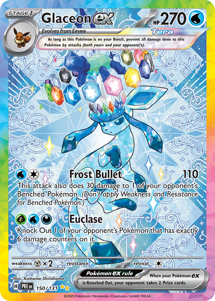 Glaceon ex - 150/131 - Prismatic Evolutions