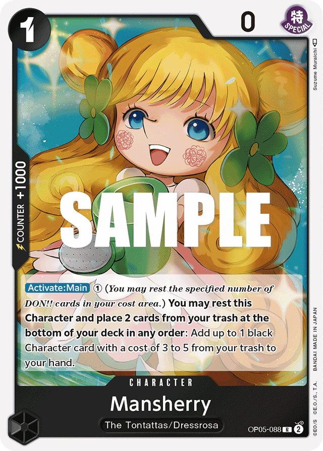 Mansherry - OP05-088 - Rare - Awakening of the New Era