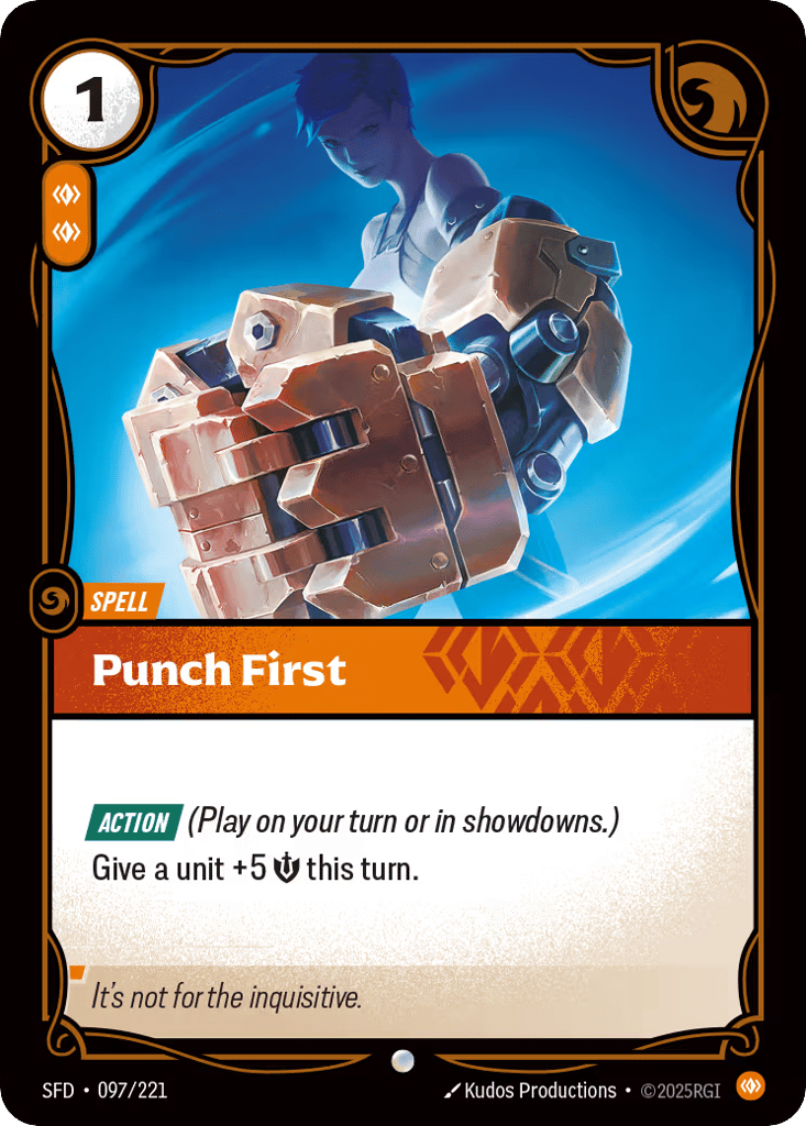 Punch First - 097/221 - Common - Spiritforged