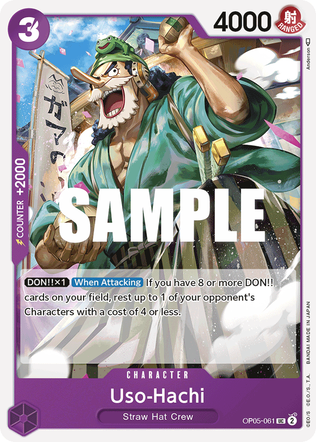 Uso-Hachi - OP05-061 - Uncommon - Awakening of the New Era