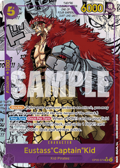 Eustass"Captain"Kid - OP05-074 - Super Rare (Non Textured Manga Alt Art) - Awakening of the New Era