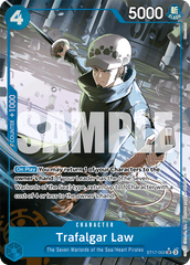 Trafalgar Law - ST17-002 - Super Rare (Alternate Art) - BLUE Donquixote Doflamingo