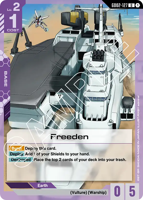 Freeden - GD02-127 - Uncommon - Dual Impact