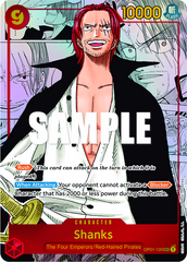 Shanks - OP01-120 - Secret Rare (Manga Alt Art) - Romance Dawn