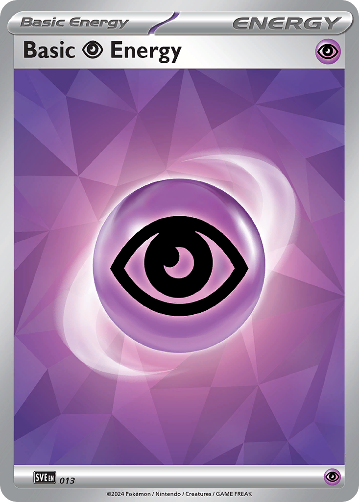 Basic Psychic Energy - 013 - Scarlet & Violet Energies