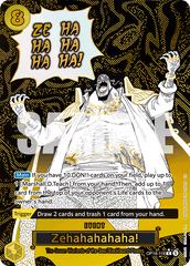 Zehahahahaha! - OP16-116 - Rare (Alternate Art) - The Time Of Battle