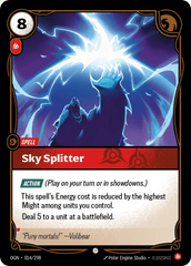 Sky Splitter - 014/298 - Common - Origins