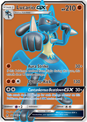 Lucario-GX - 122/131 - Forbidden Light
