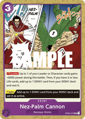 Nez-Palm Cannon - OP04-075 - Uncommon - Kingdoms of Intrigue