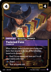 Twisted Fate, Gambler - 200/298 - Rare - Origins