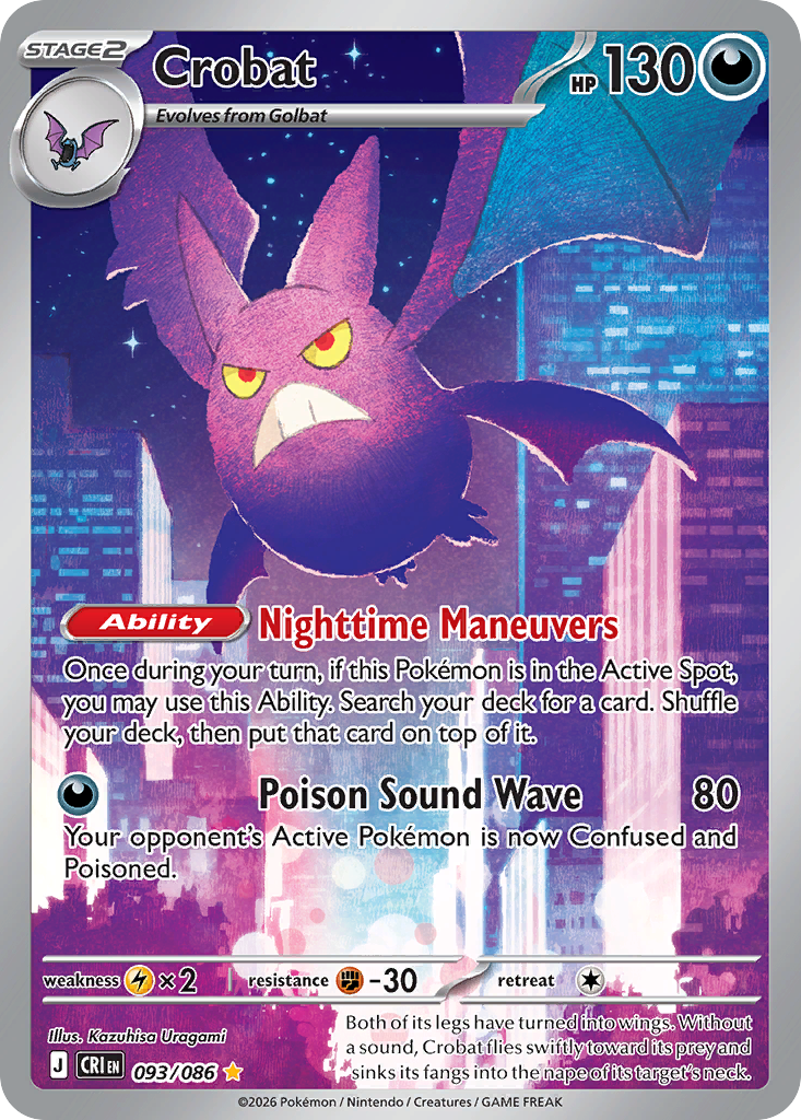 Crobat - 93/86 - Chaos Rising