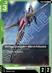 Wing Gundam (Bird Mode) - ST02-002 - Common - Wings of Advance