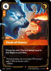 Clash Of Giants - 110/219 - Rare - Unleashed