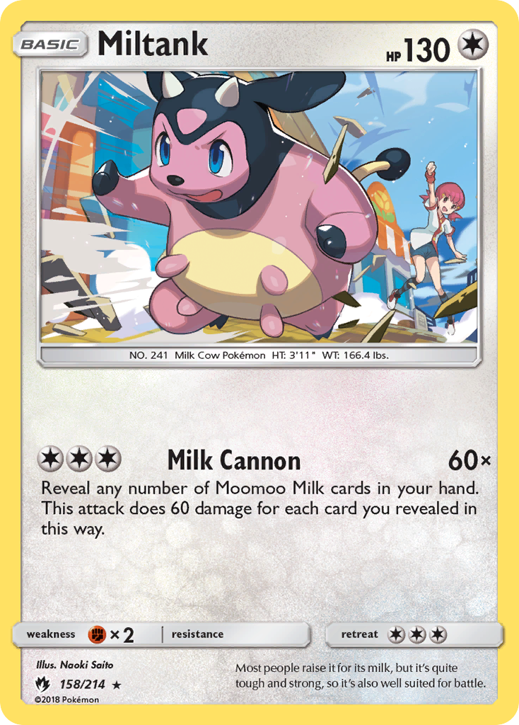 Miltank - 158/214 - Lost Thunder