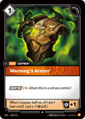 Warmog's Armor - 108/221 - Uncommon - Spiritforged