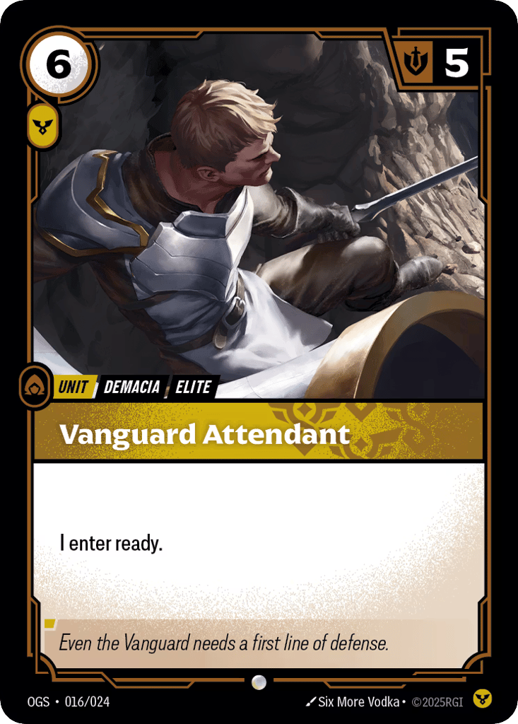 Vanguard Attendant - 016/024 - Common - Proving Grounds