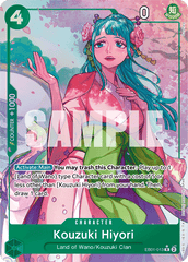 Kouzuki Hiyori - EB01-013 - Rare (Alternate Art) - Memorial Collection