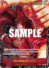 Monkey.D.Luffy - ST01-012 - Super Rare (First Anniversary) - Straw Hat Crew