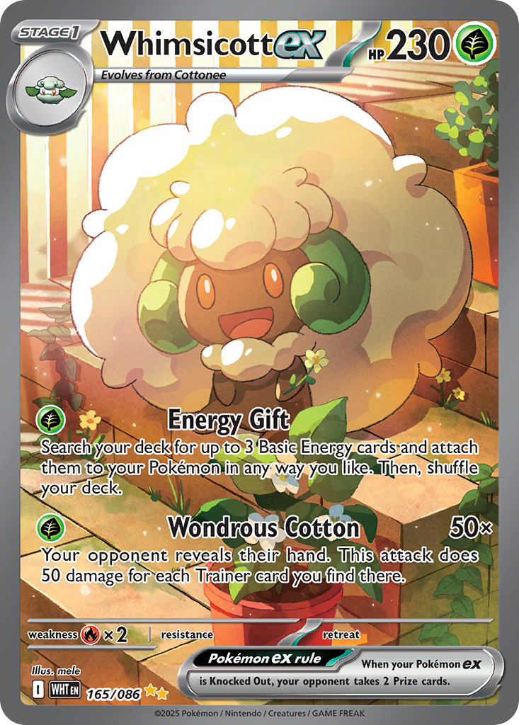 Whimsicott ex - 165/86 - White Flare