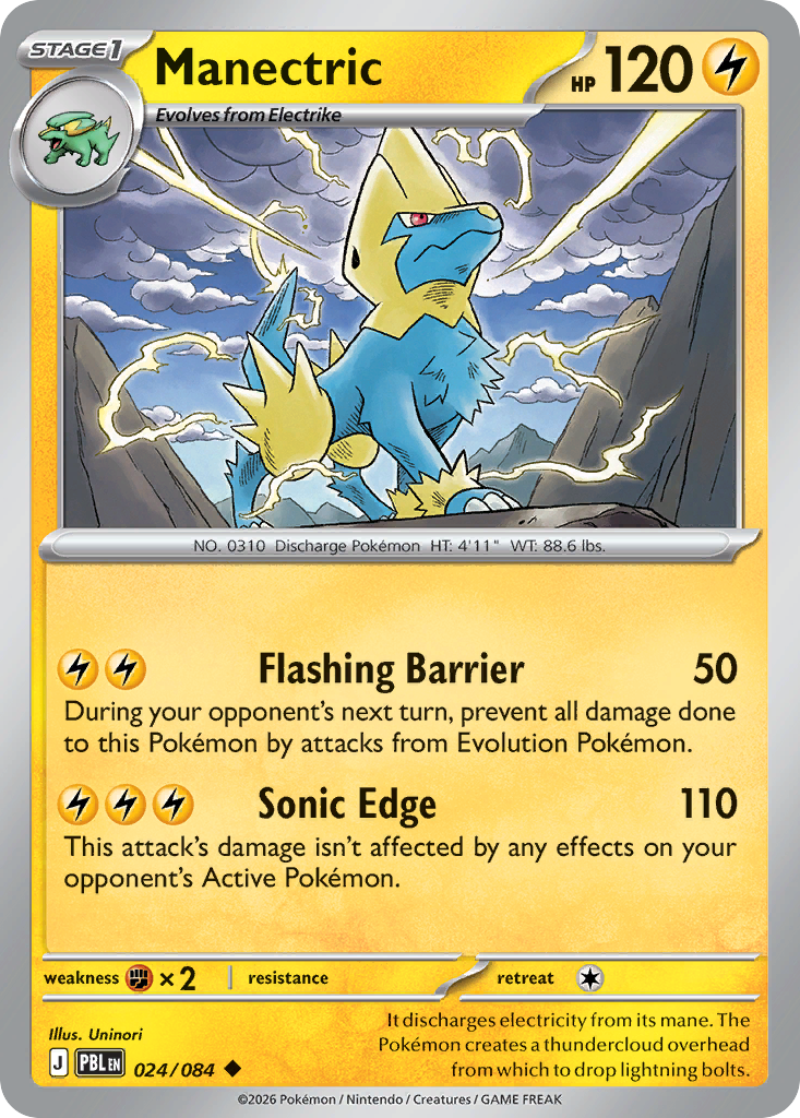 Manectric - 24/84 - Pitch Black