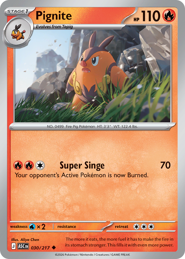 Pignite - 030/217 - Ascended Heroes