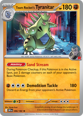 Team Rocket's Tyranitar - 096/182 - Destined Rivals
