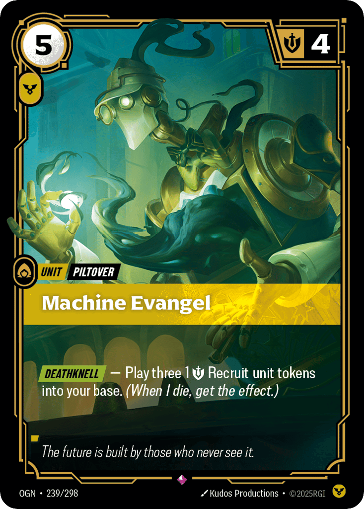 Machine Evangel - 239/298 - Rare - Origins