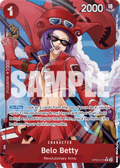 Belo Betty - OP05-015 - Rare (Premium Alt Art) - Awakening of the New Era