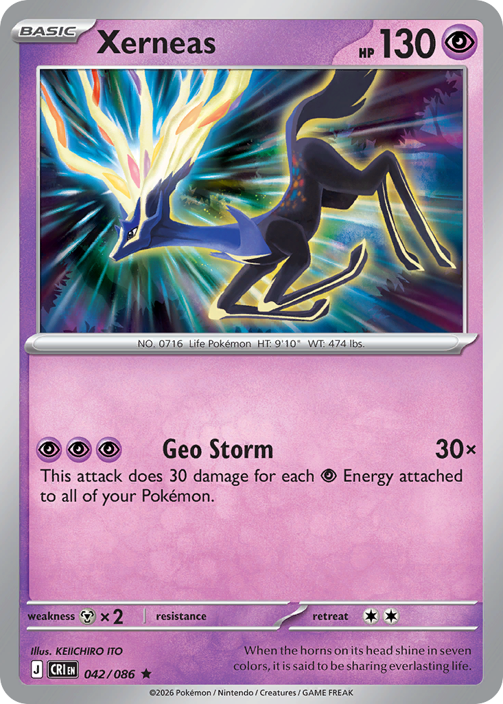 Xerneas - 42/86 - Chaos Rising