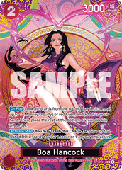 Boa Hancock - OP12-014 - Super Rare (Special Alternate Art) - Legacy of the Master