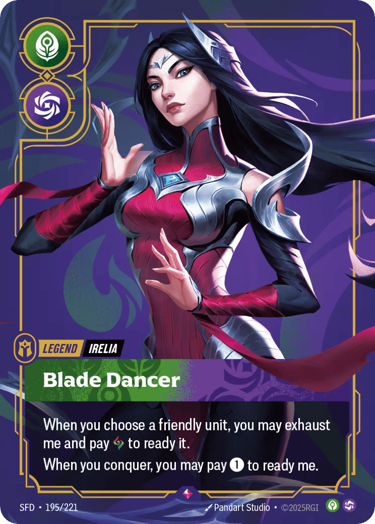 Blade Dancer - 195/221 - Rare - Spiritforged