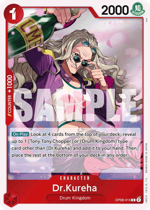 Dr.Kureha - OP08-015 - Rare - Two Legends