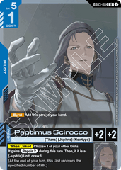 Paptimus Scirocco - GD03-084 - Rare - Steel Requiem
