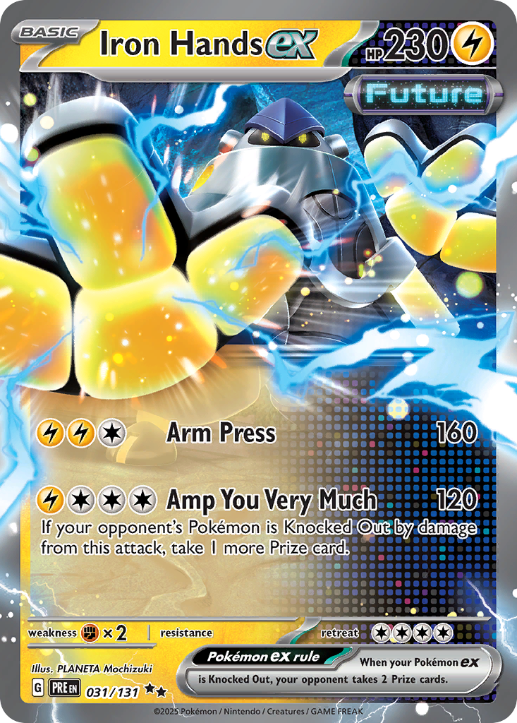 Iron Hands ex - 031/131 - Prismatic Evolutions