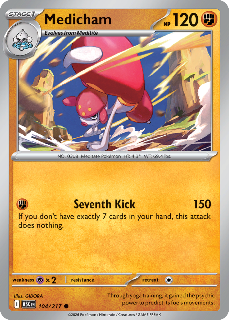 Medicham - 104/217 - Ascended Heroes