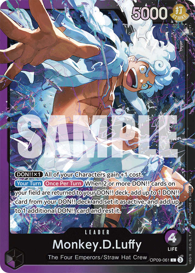 Monkey.D.Luffy - OP09-061 - Leader (Starter Deck) - Emperors In The New World