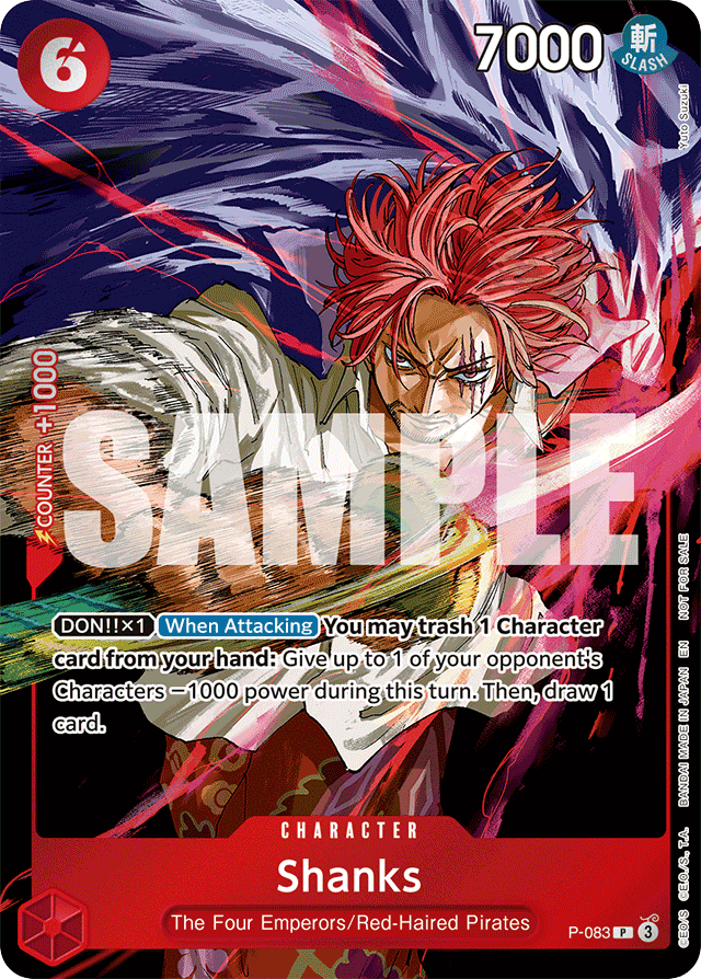 Shanks - P-083 - Promo - Promos