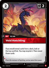 Void Hatchling - 018/221 - Uncommon - Spiritforged