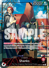 Shanks - OP09-001 - Leader (Psa Magazine Alt Art) - Emperors In The New World