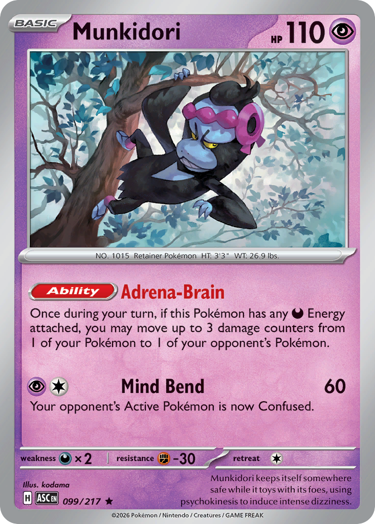 Munkidori - 099/217 - Ascended Heroes