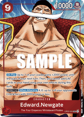 Edward.Newgate - OP02-004 - Super Rare (Alternate Art) - Paramount War