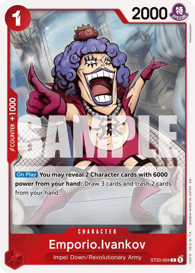 Emporio.Ivankov - ST30-004 - Common - Luffy & Ace