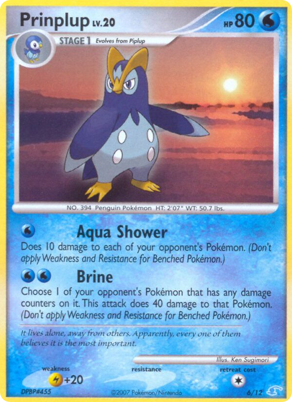 Prinplup - 06/12 - DP Trainer Kit Manaphy