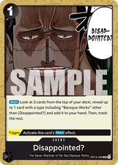 Disappointed? - OP14-099 - Uncommon - The Azure Sea's Seven