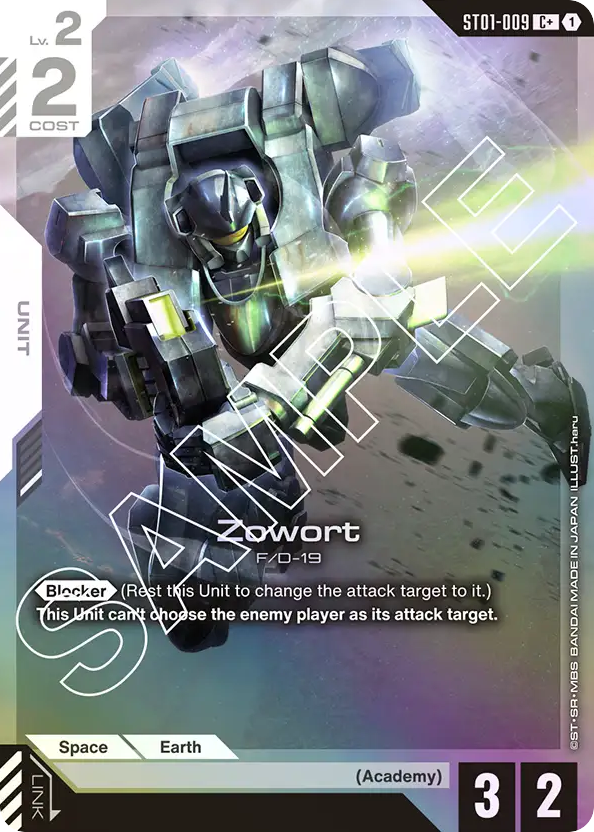 Zowort - ST01-009 - Common (Alternate Art) - Heroic Beginnings