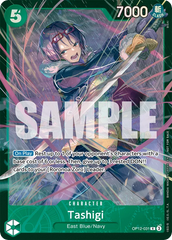 Tashigi - OP12-031 - Rare (Store Treasure Cup Alt Art) - Legacy of the Master